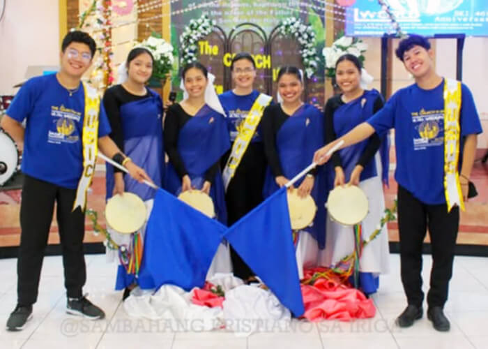 Tambourine dancers special number